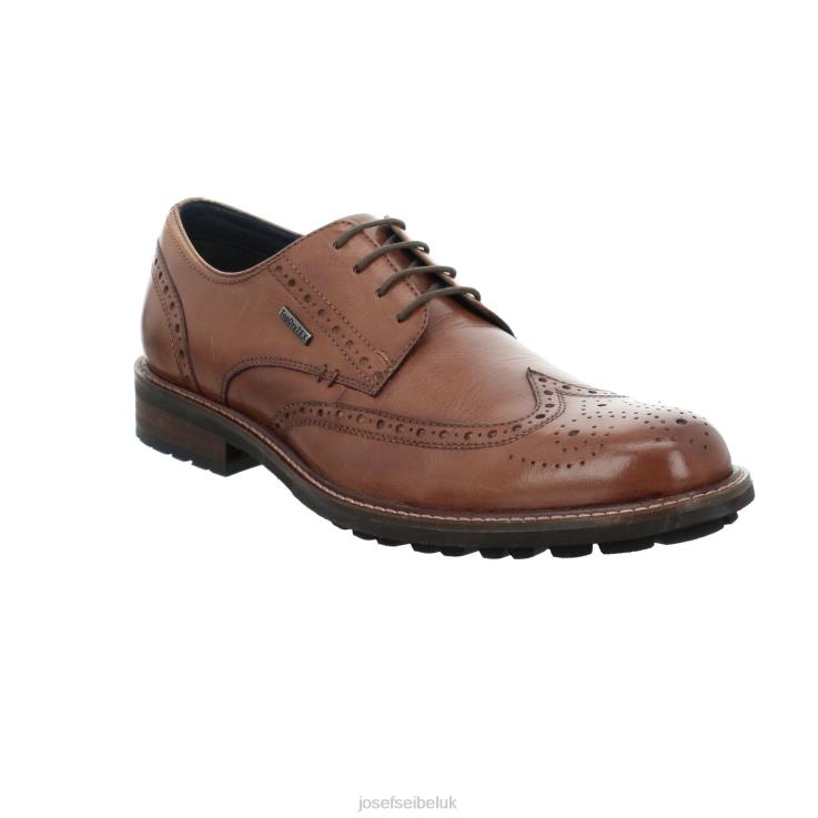 Jasper 53 Lace-Up Shoes Men Josef Seibel ZBTV0323 COGNAC