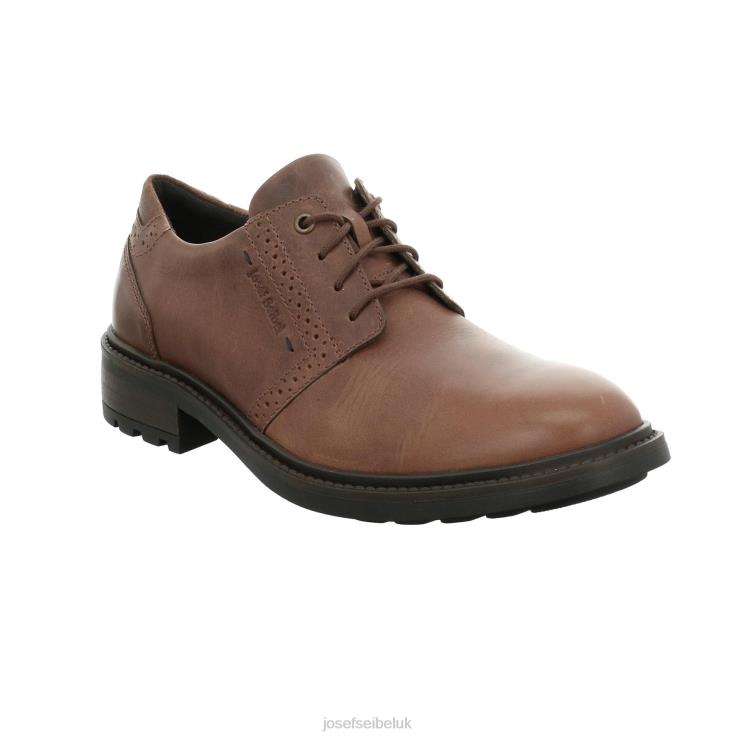 Oscar 42 Lace-Up Shoes Men Josef Seibel ZBTV0334 CASTAGNE