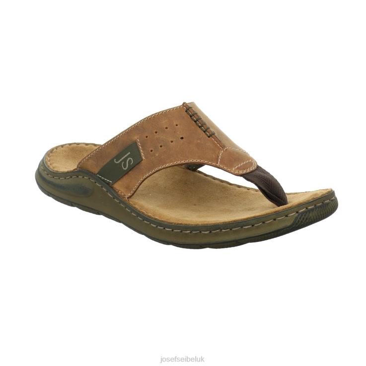Maverick 05 Sandals Men Josef Seibel ZBTV0371 CASTAGNE
