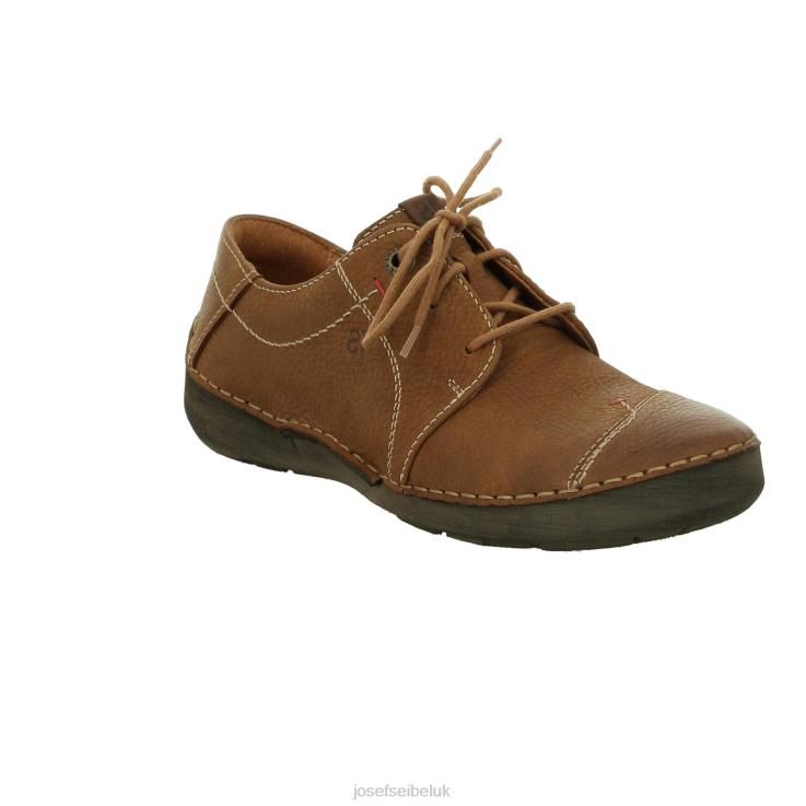 Fergey 20 Lace-Up Shoes Women Josef Seibel ZBTV020 CASTAGNE