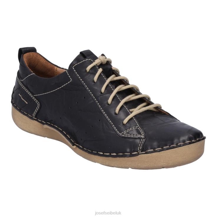 Fergey 56 Lace-Up Shoes Women Josef Seibel ZBTV027 BLACK