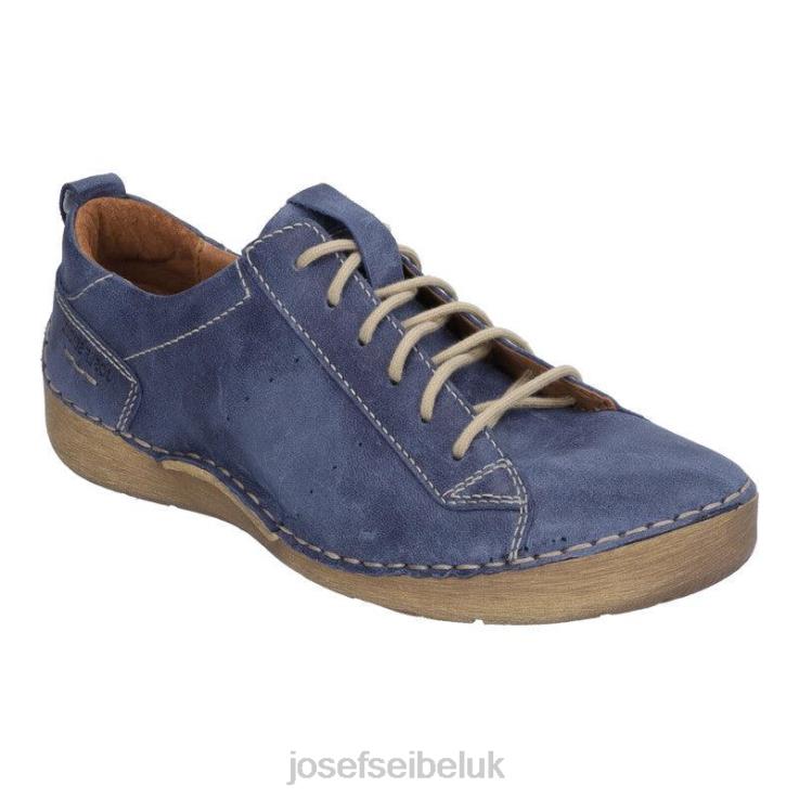 Fergey 56 Lace-Up Shoes Women Josef Seibel ZBTV029 OCEAN
