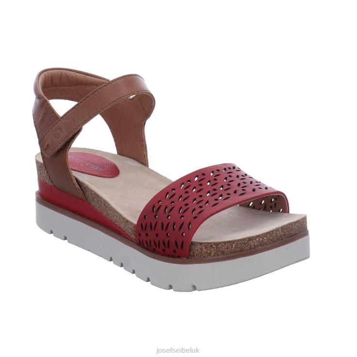 Clea 09 Sandals Women Josef Seibel ZBTV0131 RED