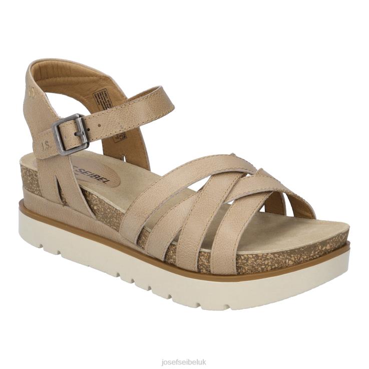 Clea 14 Sandals Women Josef Seibel ZBTV096 CREME
